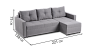Дивани кутові Диван Бруно кутовий  - розкладний