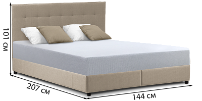 Фото №4 - Ліжко Меліса М 140x200 з нішею